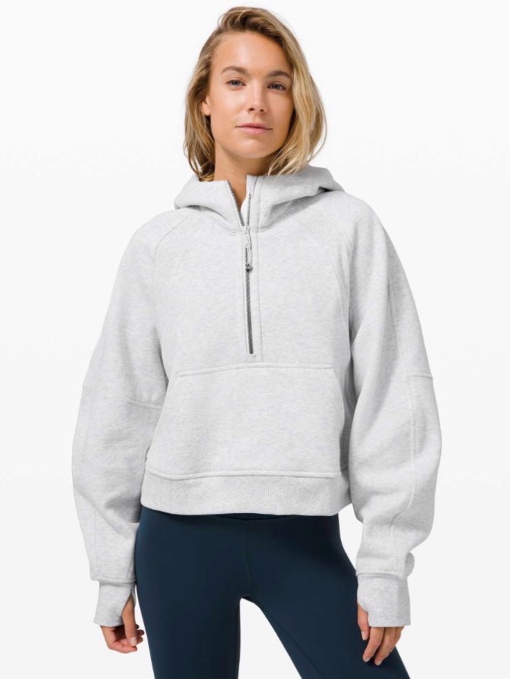 Lululemon Grey Scuba